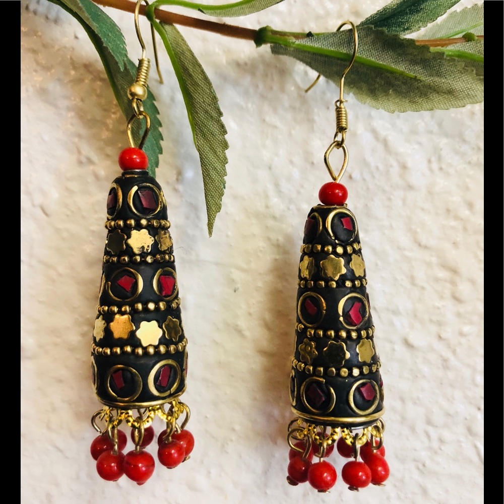 Tibetan jumkha Earring